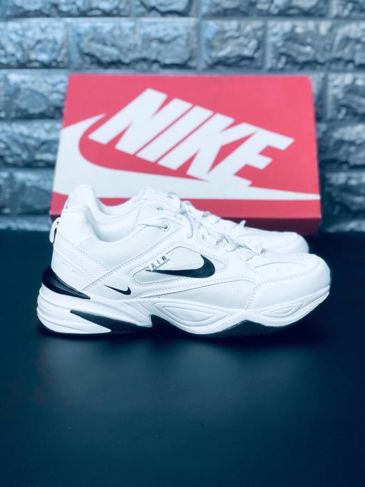 Nike M2K Tekno Monarch white black кроссовки мужские найк монарх