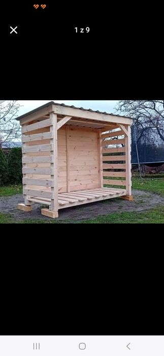 Drewutnie (schowki) na drewno