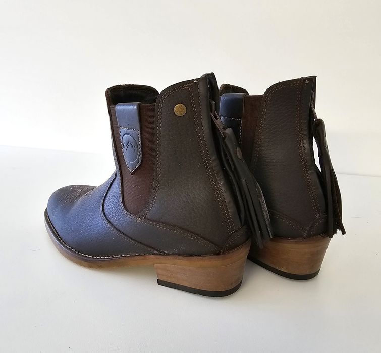 kowbojki western buty do jazdy konnej stonedeek