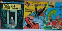 3 BD: Tintin, Ric Hochet, Les 4AS