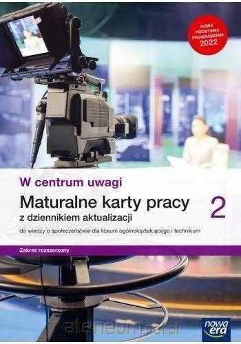 NOWA W centrum uwagi 2 EDYCJA 2024 Karty Pracy + Podręcznik Nowa Era