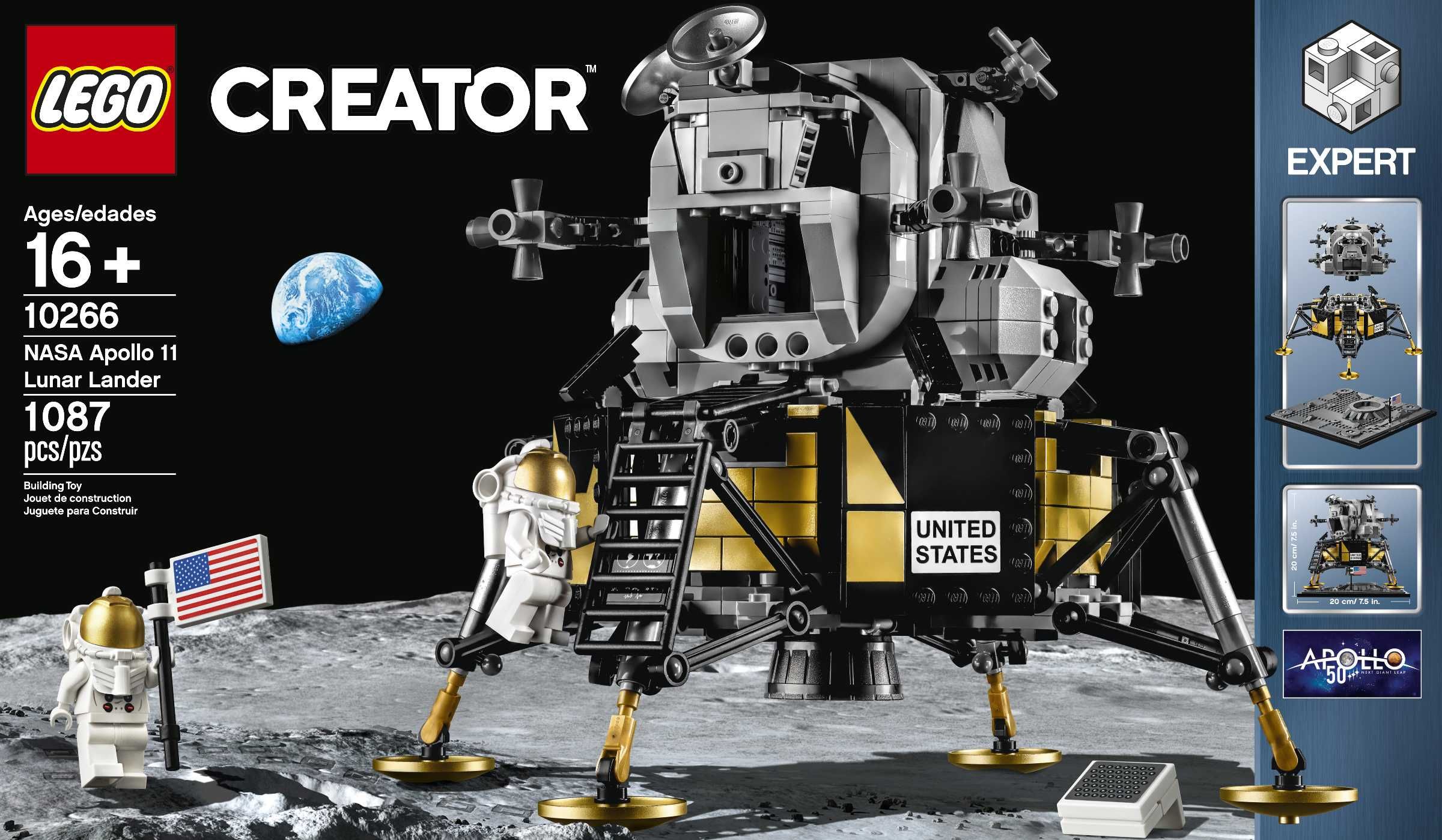 Lego NASA Apollo 11 Lunar Lander 10266