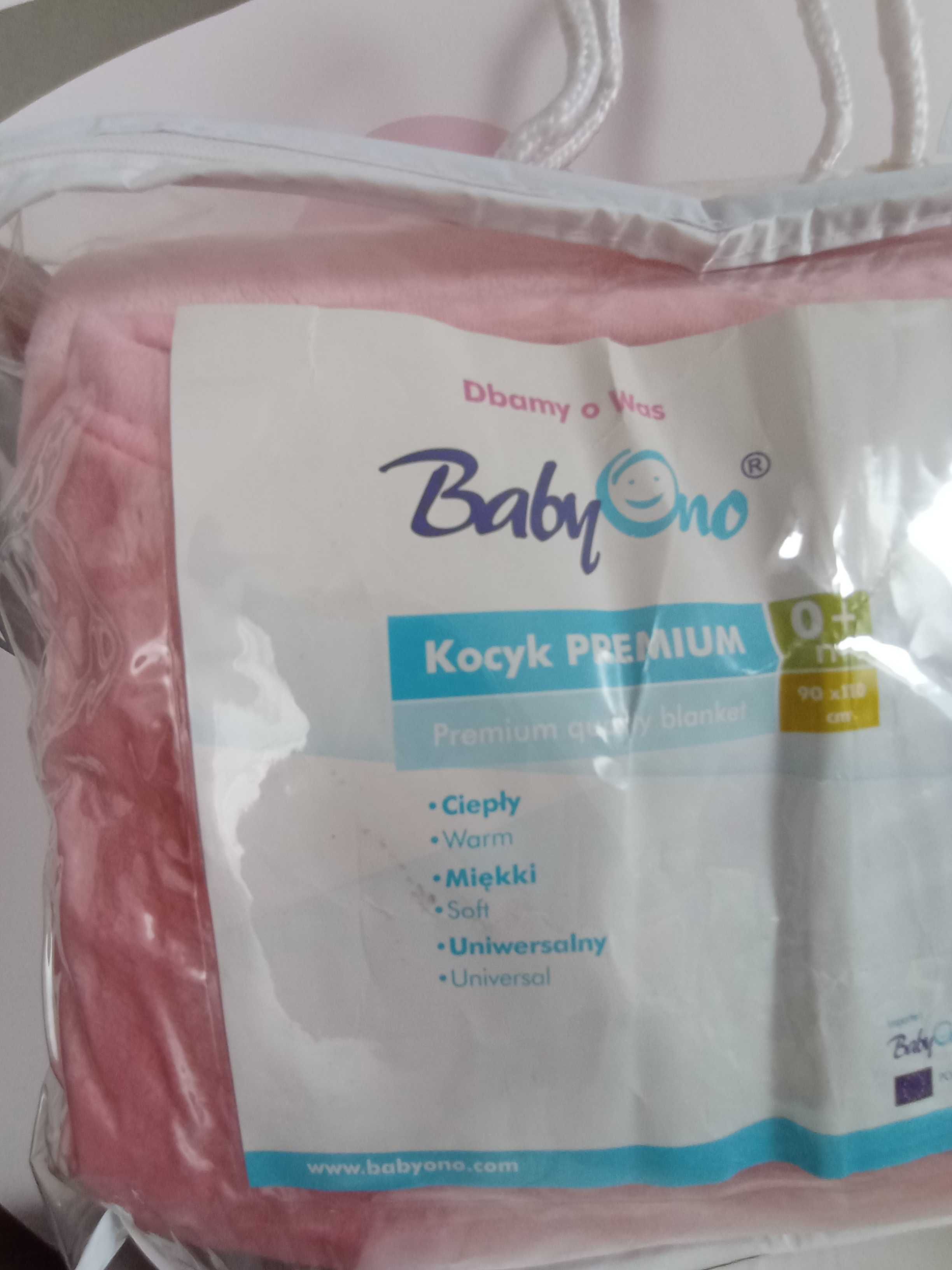 Kocyk Babyono gruby zimowy