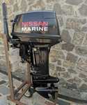 Nissan marine 15, лодочный мотор, двигун до човна.