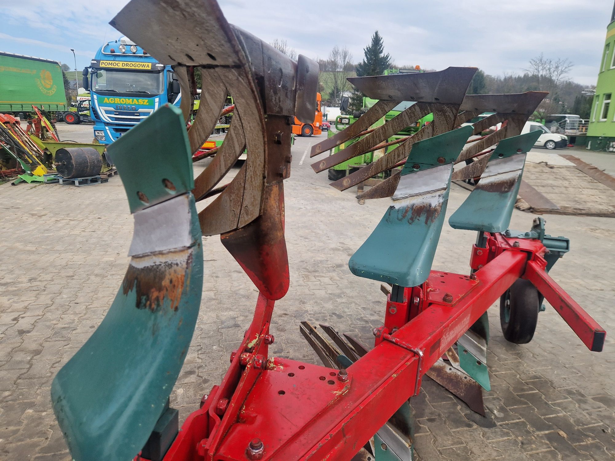 Pług 4 skibowy Lemken Vogel Noot ażurowy