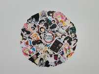 Naklejki 50 sztuk Demon Slayer Kimetsu no Yaiba anime manga cosplay
