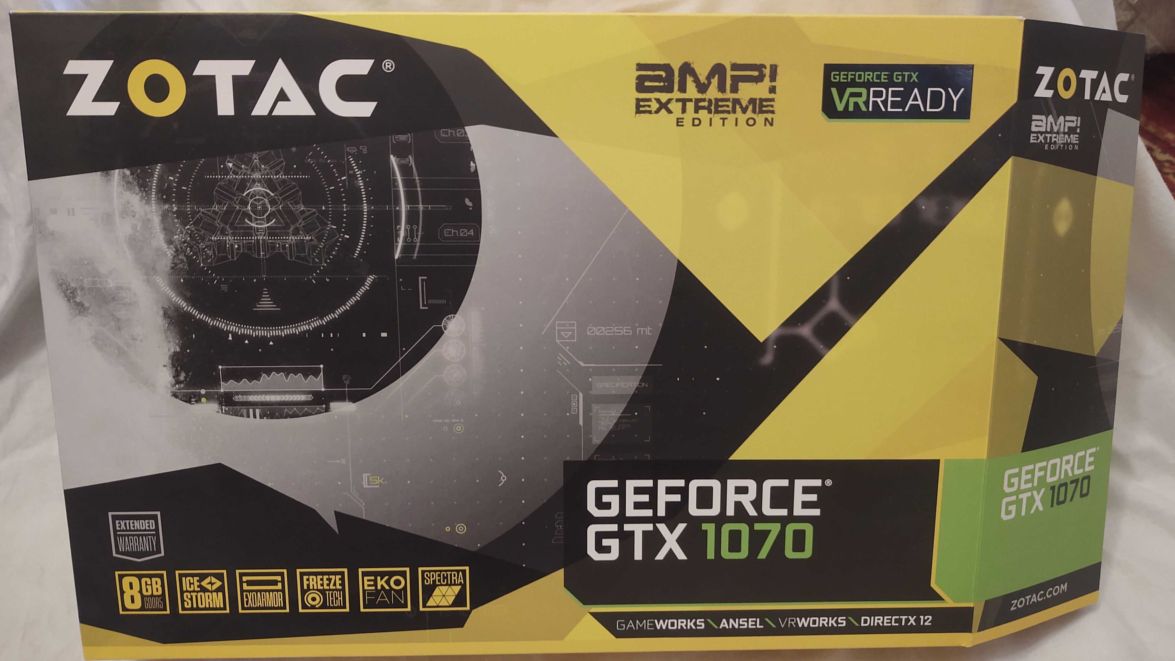 Zotac GeForce GTX 1070 8Gb