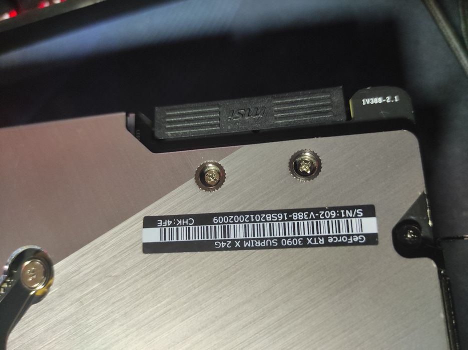 RTX 3090 MSI SUPRIM - Идеальное состояние. Как новая.