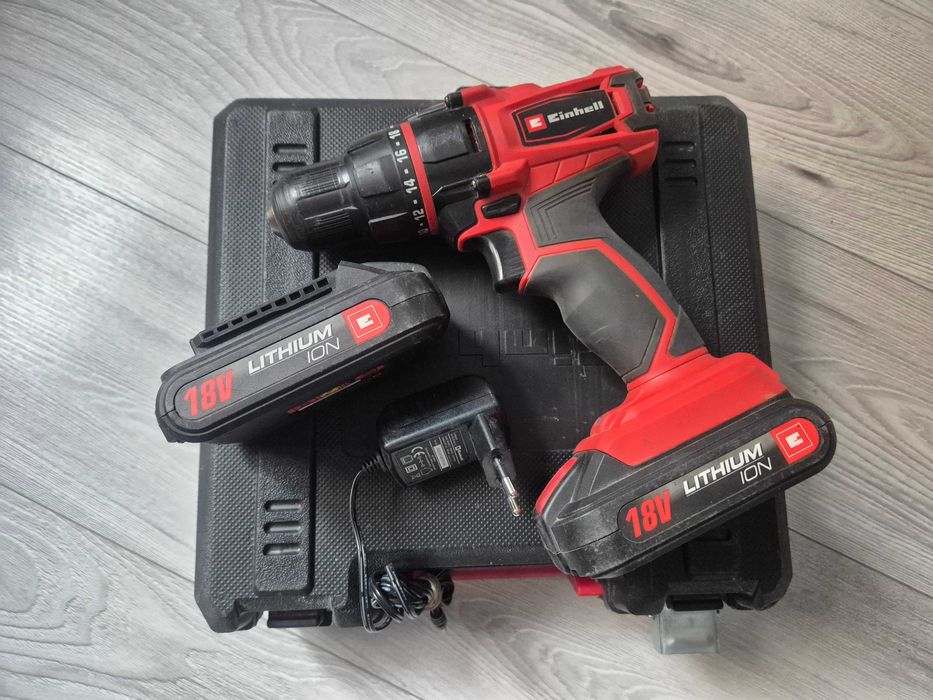 Einhell Wiertarko-wkrętarka akumulatorowa TC-CD 18-2 Li 18V 2xaku