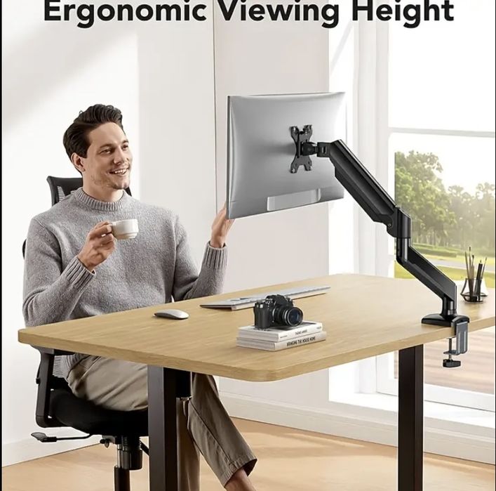 Кронштейн для монітора 13-32ʼ чорний