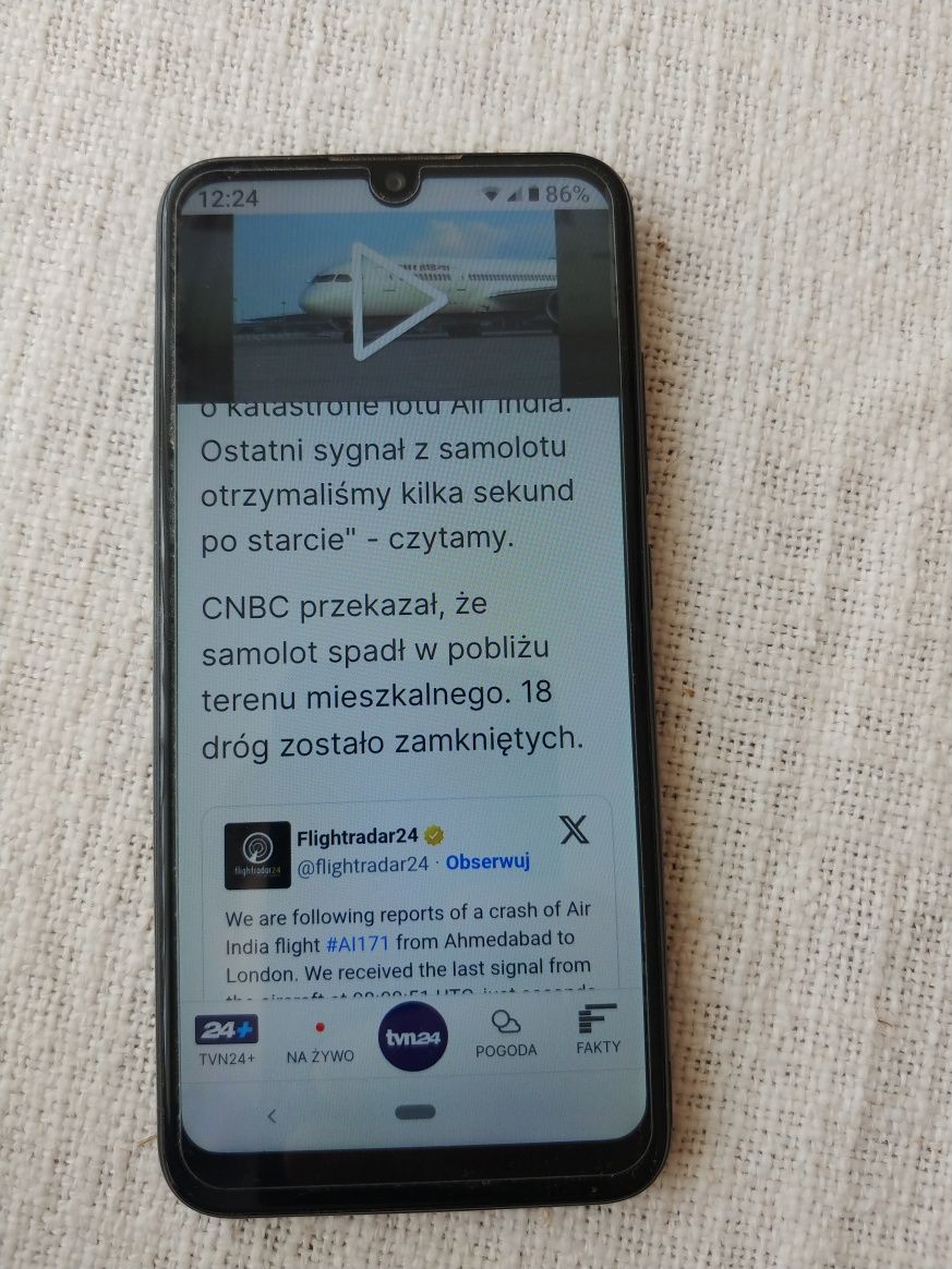 Motorola e6 plus. dobry stan