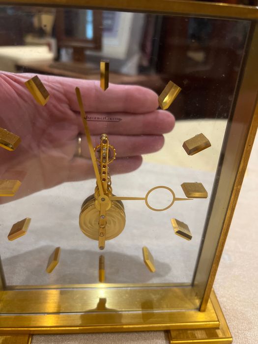 Relógio mesa jaeager le coultre