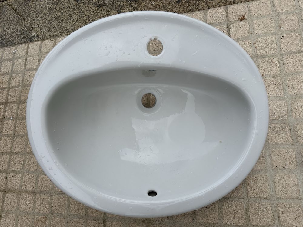 Lavatório para encastrar