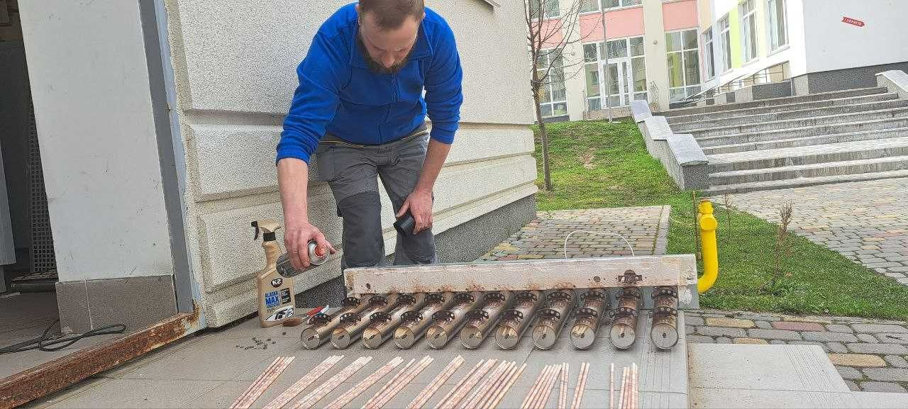 Ремонт котлов, чистка, профілактика, сервіс.