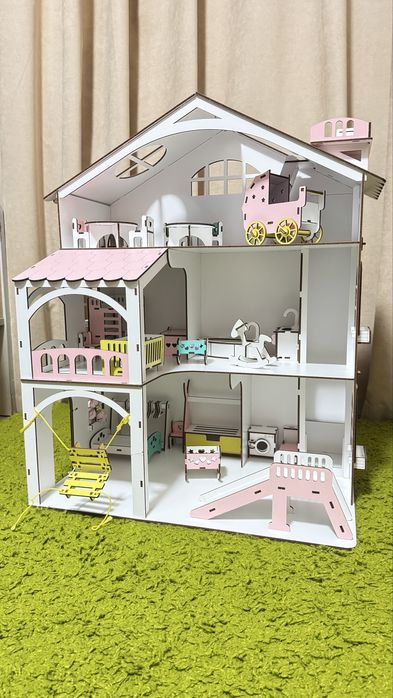 Ляльковий будиночок NestWood Смарт Хаус  з меблями