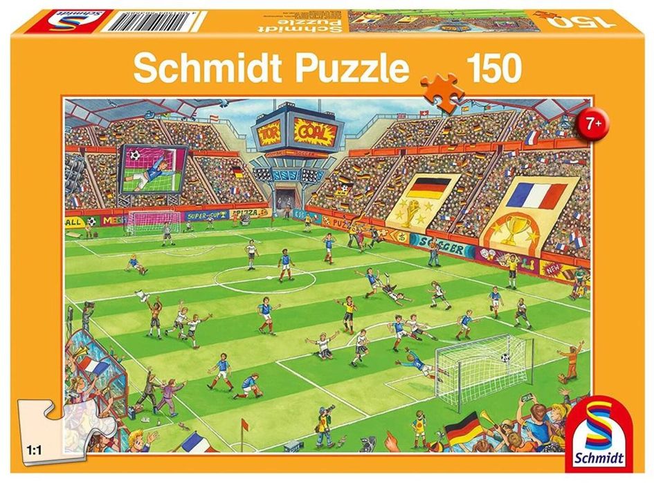 Puzzle 150 Finał Mistrzostw Świata w piłce nożnej pudełko,