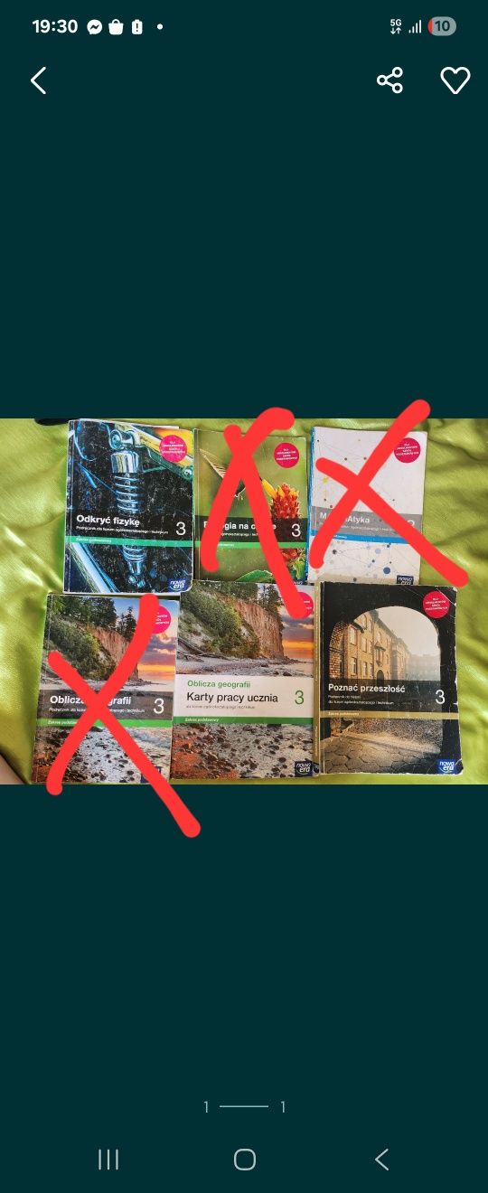 Podręczniki do liceum/technikum klasa 3