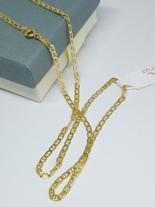 Lombardowski. Nowy złoty łańcuszek pr.585 2,34g dł.50,5cm Gucci