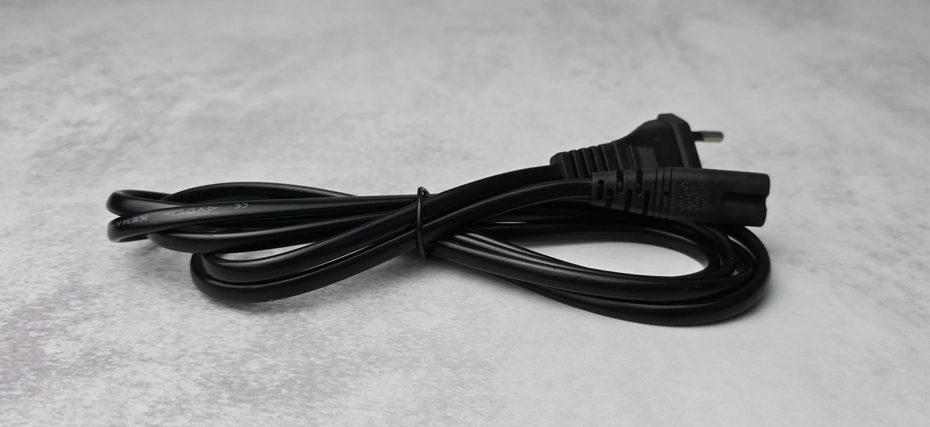Мережевий кабель живлення 220 V IEC C7 2pin 1.8м (є у кількості)