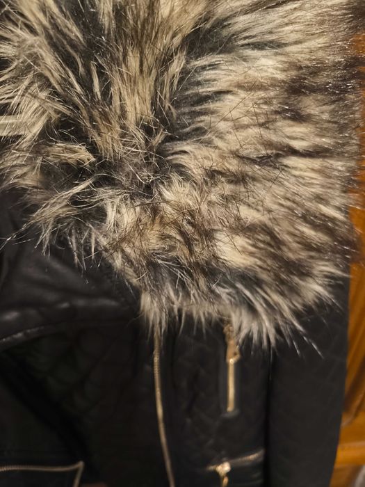 Ramoneska pikowana czarna 36/38