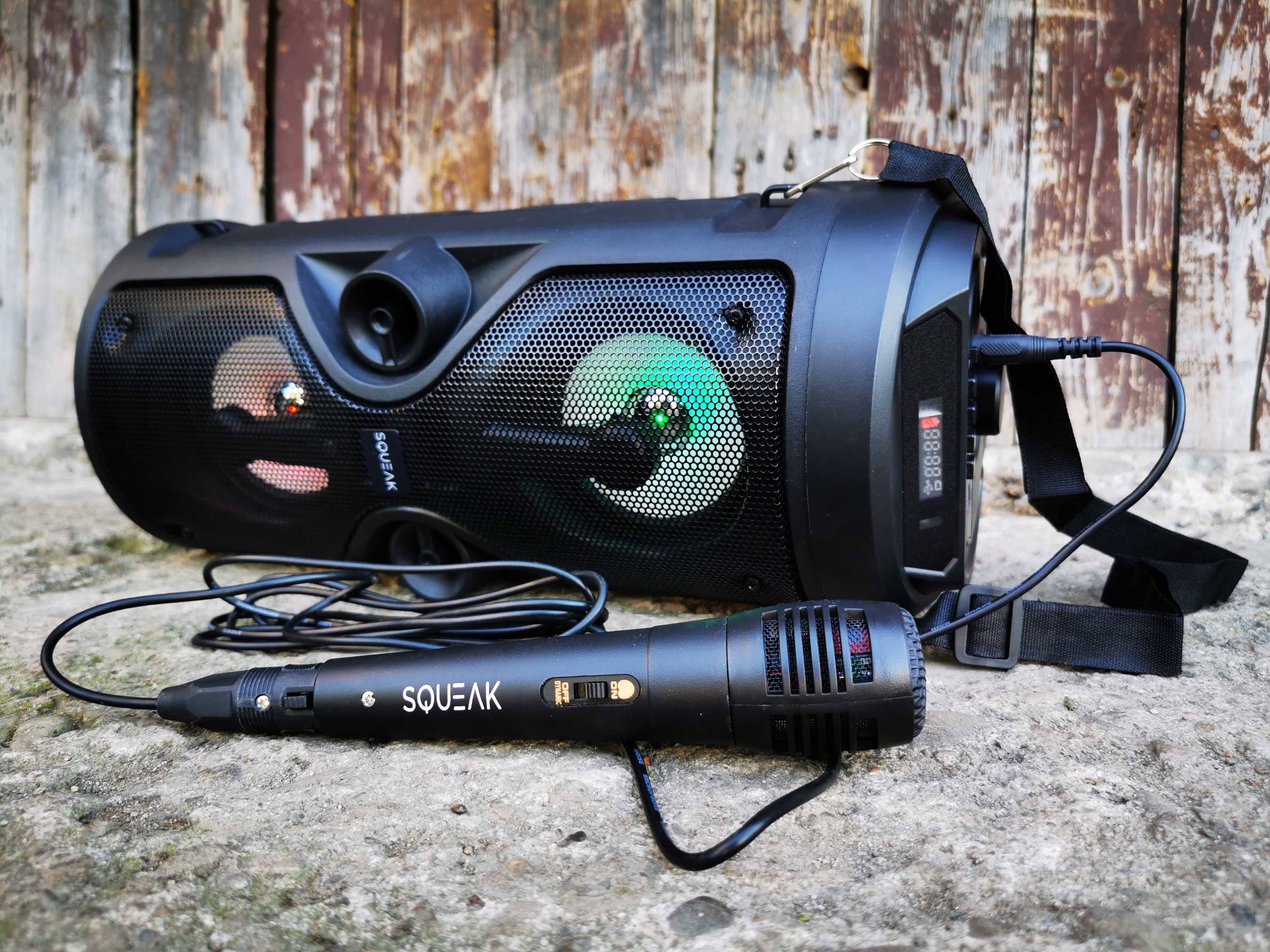 KOLUMNA Głośnik BLUETOOTH WIEŻA Nagłośnieniowa Radio FM MP3 Budowlane