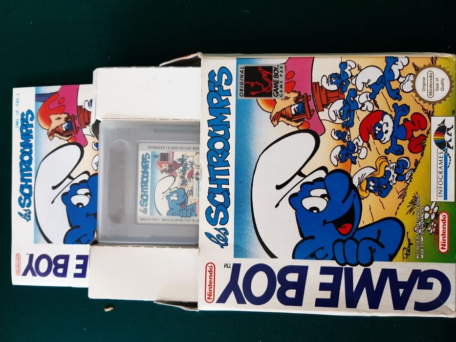 Smurfs Game – "Les Schtroumpfs" for Game Boy64297765997185120
