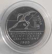 Moneta 2000 zł Zimowe Igrzyska 1980 Lake Placid próba nikiel biegacz