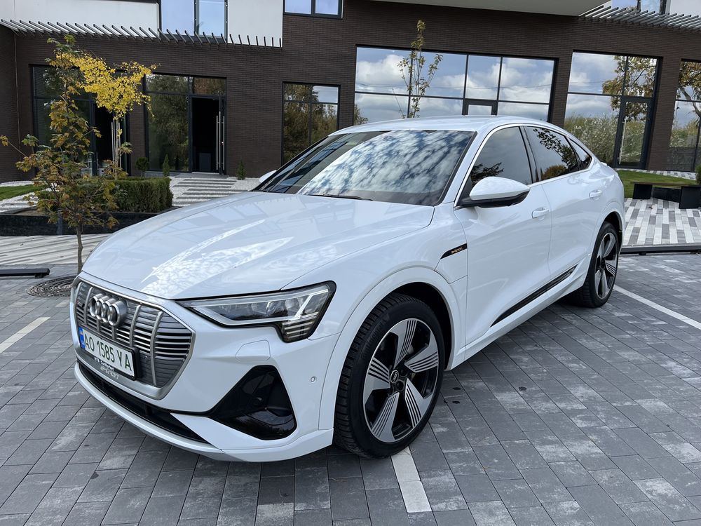 Audi E-tron Sportback 50 quattro //S-line R21 2021 стан нового Etron