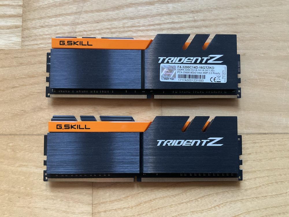 Pamięć ram DDR4 G.Skill Trident Z 3200 2x8 gb CL14
