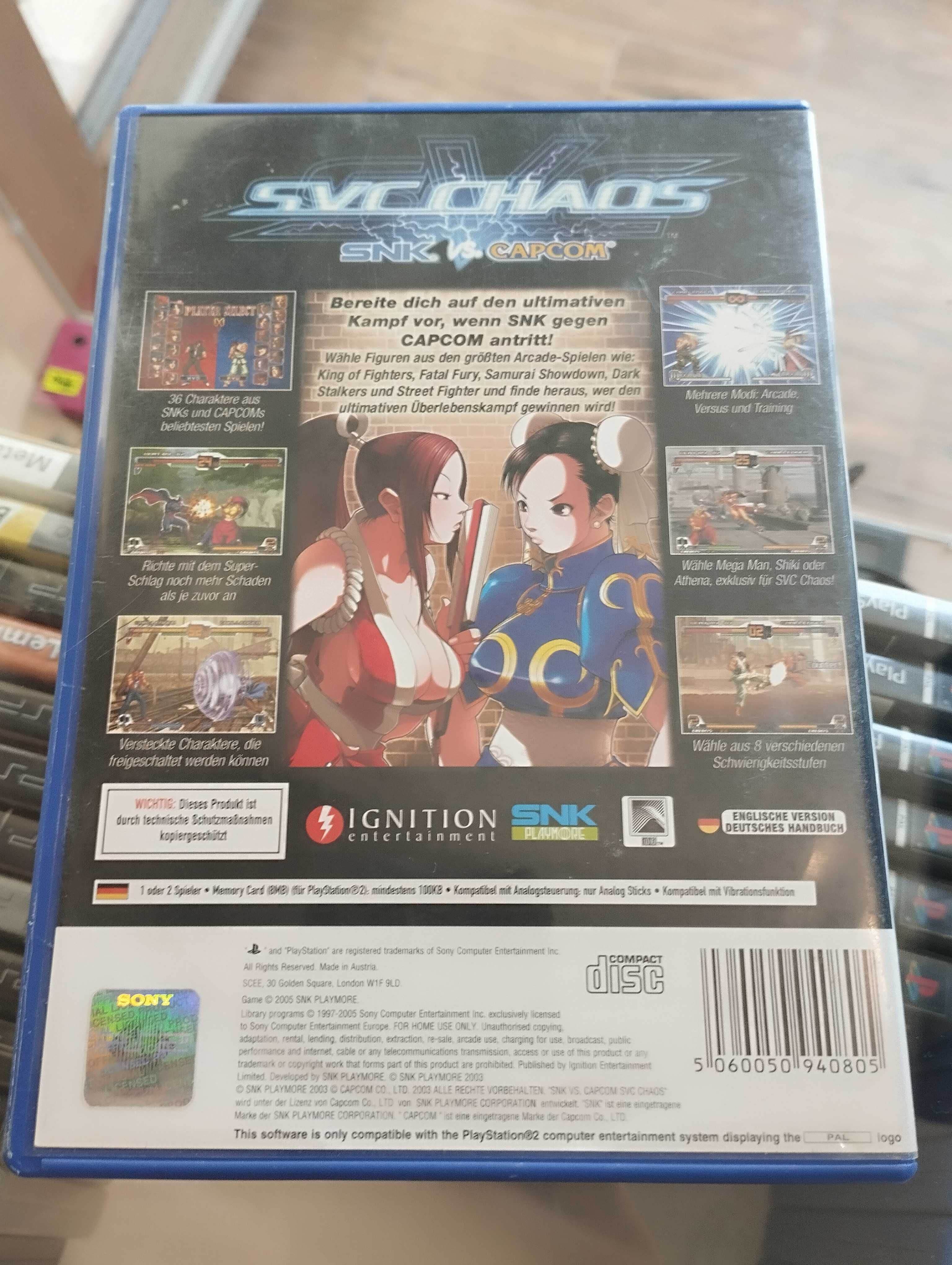 SVC Chaos: SNK vs. Capcom [PS2]