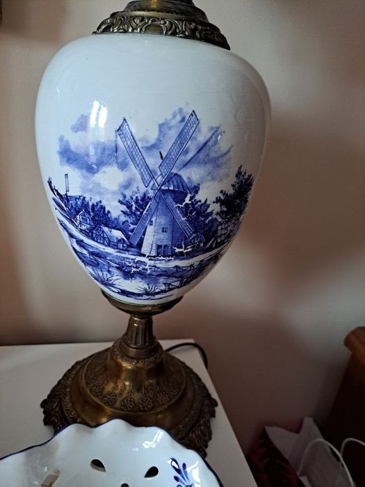 Holenderska lampa w idealnym stanie plus  gratis