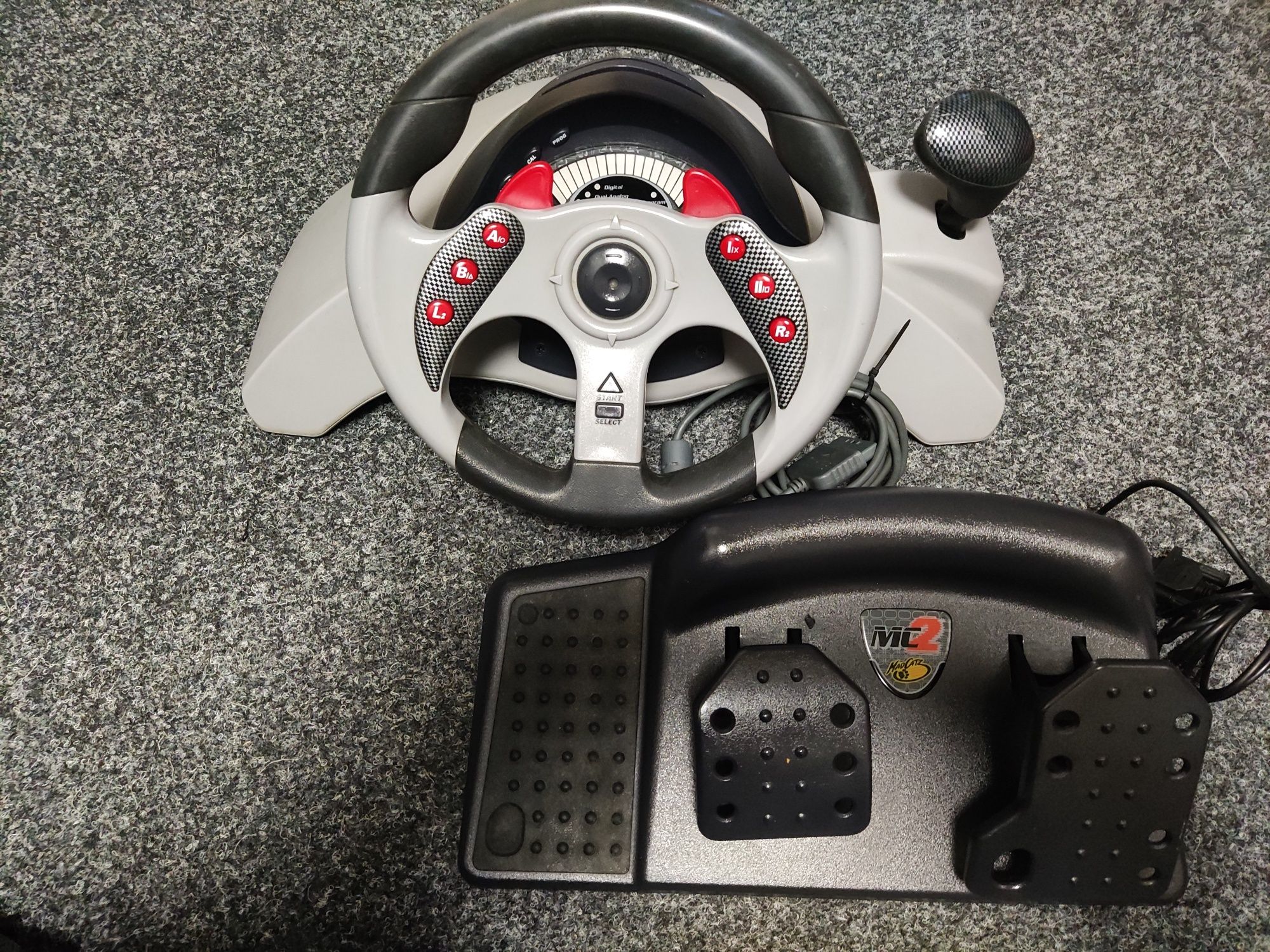 kierownica Mad Catz MC2 Racing Steering Wheel PS1/PS2 PlayStation