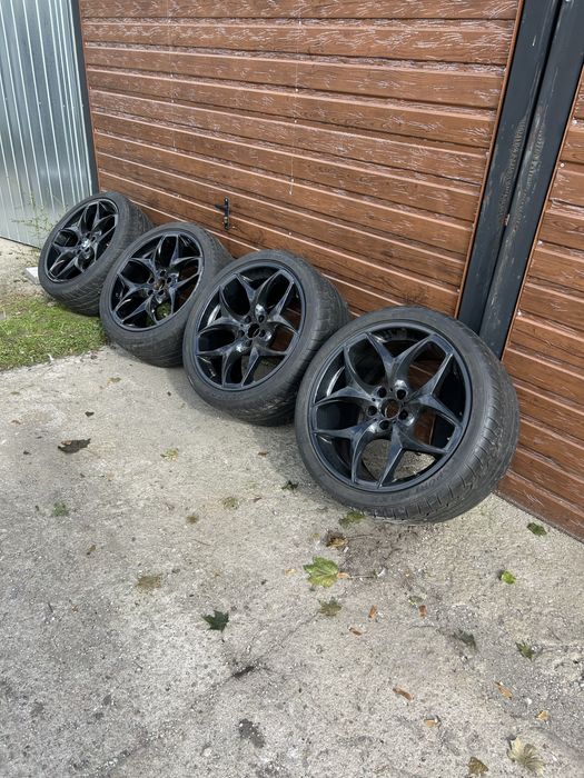 BMW X5 e70 X6 e71 F15 F16 5x120 21 cali Felgi kola opony tyl325|30/R21
