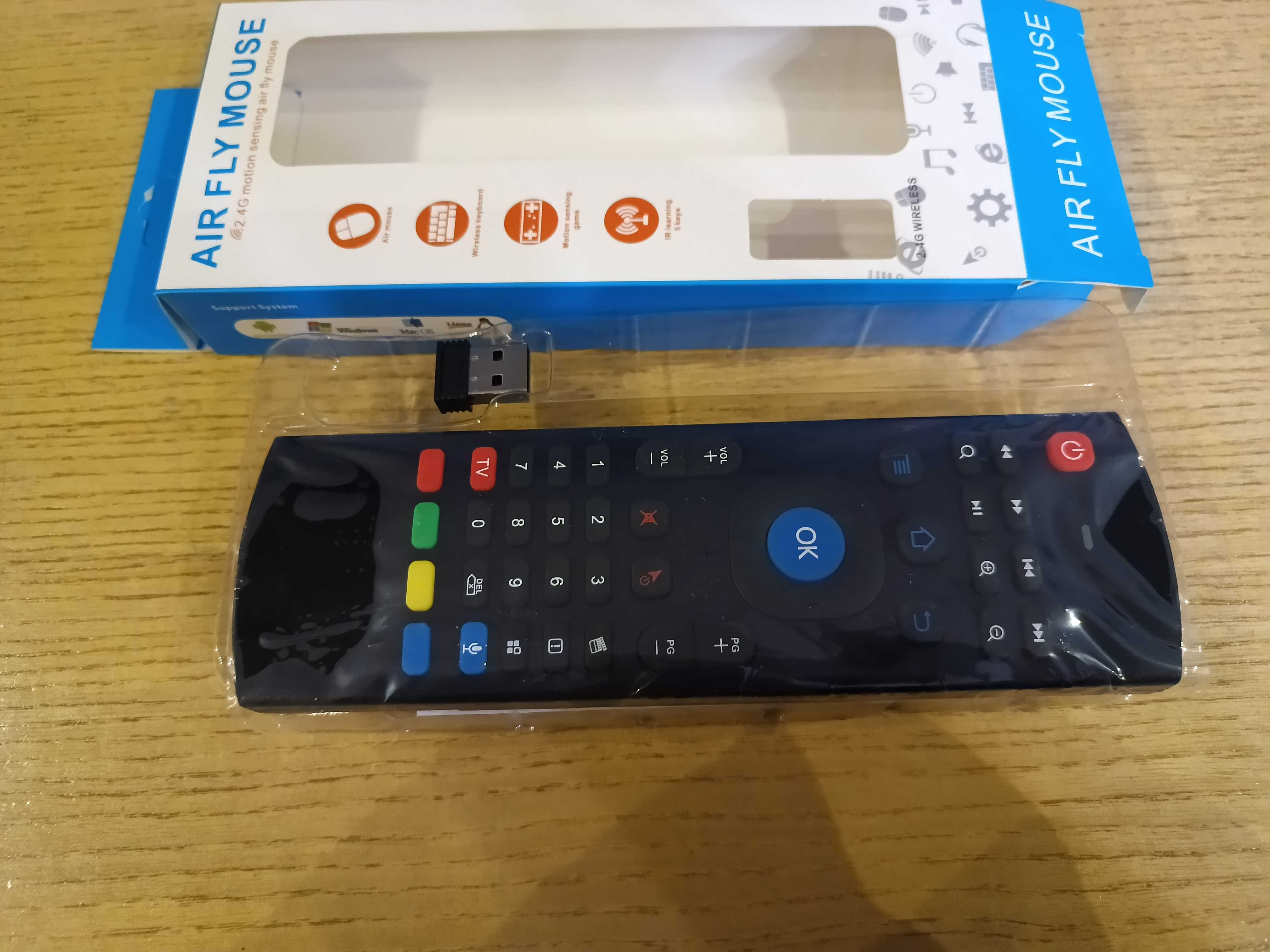 Пульт Air mouse MX3 клавиатура аэромышь для Android Smart TV + mic