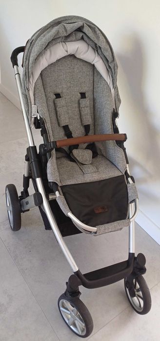 Wózek dziecięcy 2w1 ABC DESIGN SALSA 4 Graphite Grey wraz z dodatkami