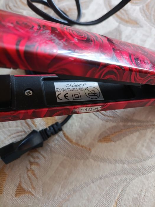 Випрямляч утюжок праска щипці для волосся Maestro MR-258