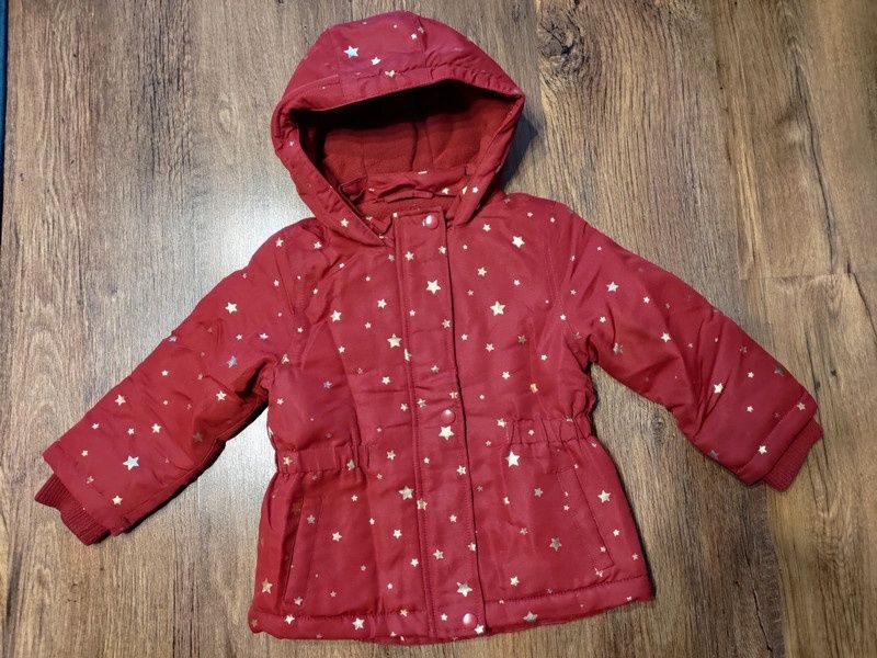 Kurtka zimowa dla dziewczynki, rozm. 98