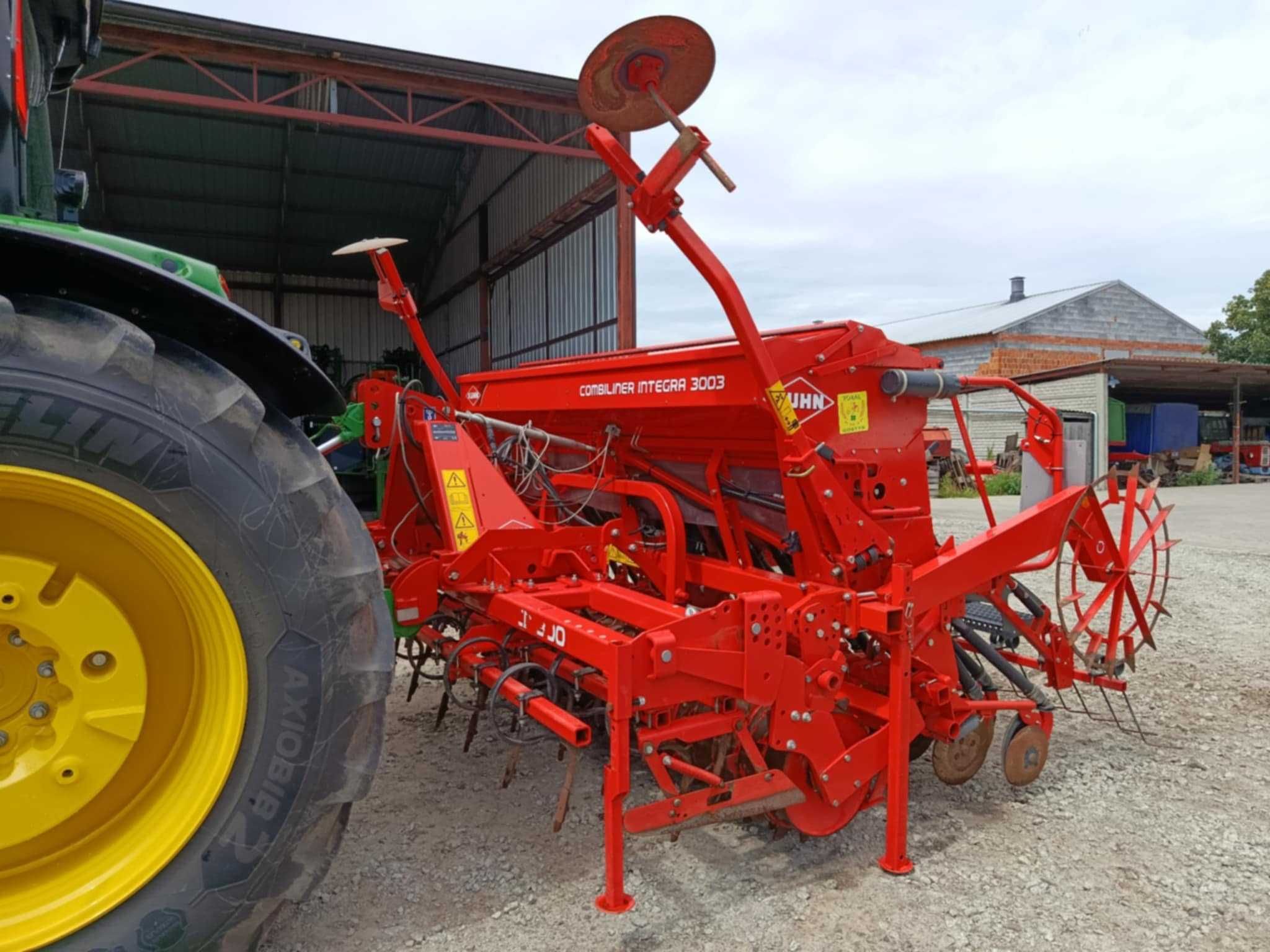 Zestaw uprawowo-siewny. KUHN COMBILINER INTEGRA 3003 + CD300 s.idealny