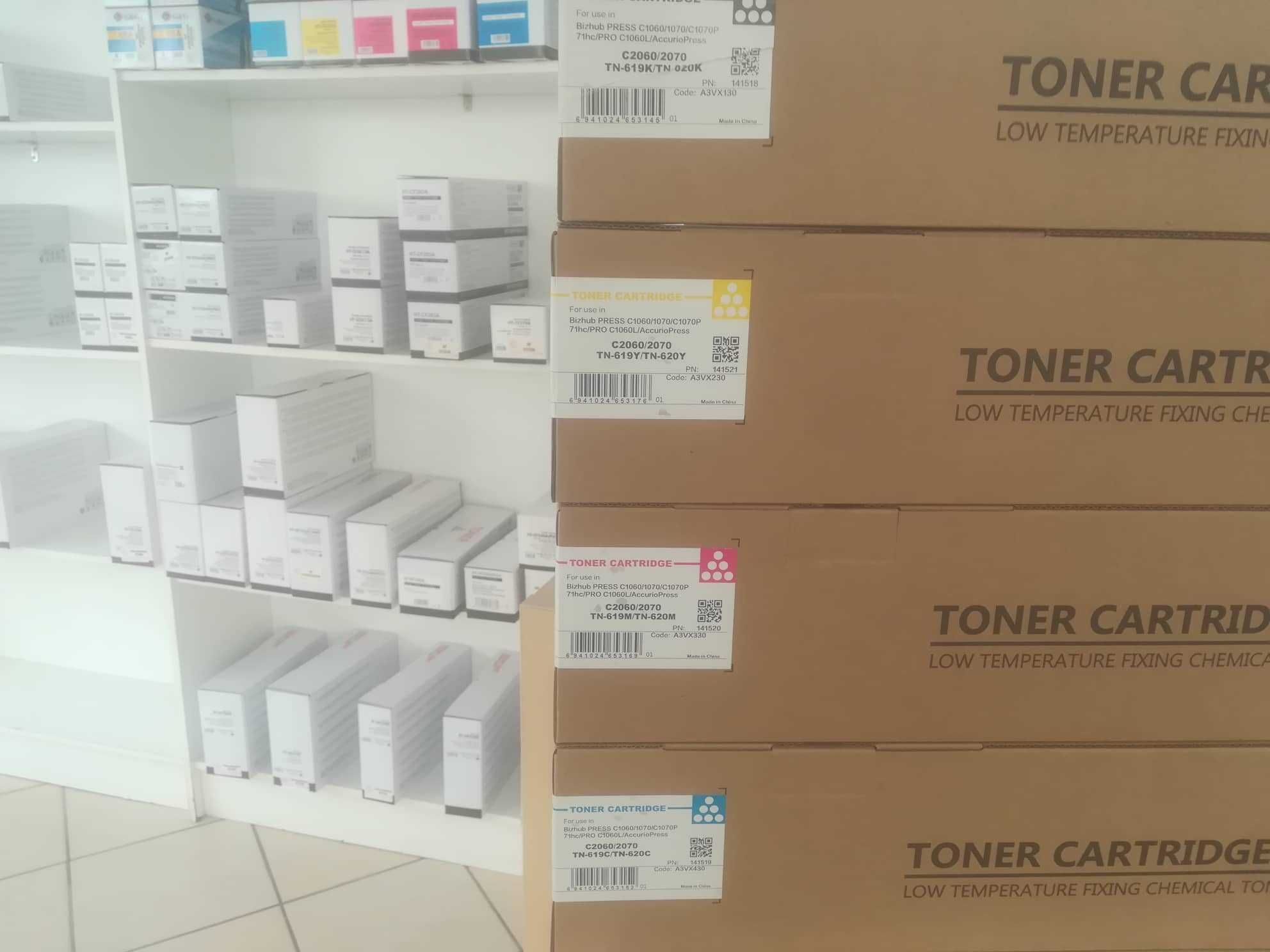 Toner Compatível Konica Minolta TN-619 e TN-620