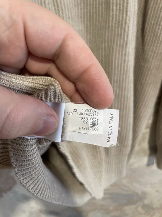 Свитер Brunello Cucinelli Jil Sander Chanel Fabiana Filippi размер XL