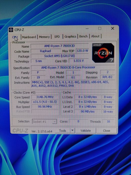 Vendo pc Ryzen 7 7800x3D