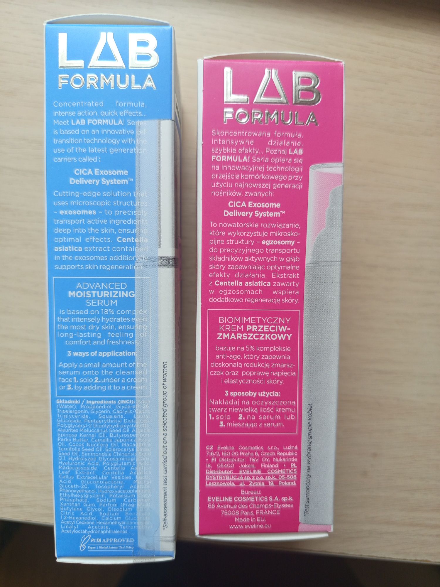 Eveline Proffessional Advanced Face Solutions serum+ krem