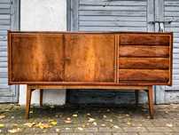 Komoda, sideboard Mid-century modern, prl, vintage, retro.