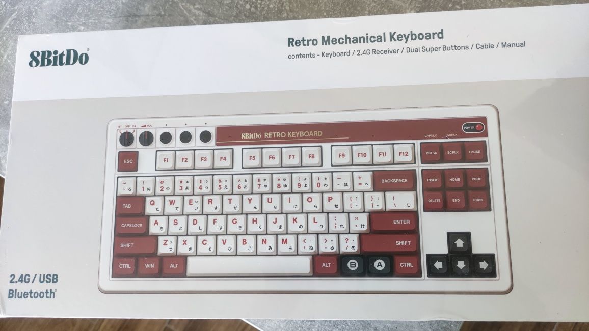 8bitdo Retro klawiatura mechaniczna mechanical keyboard