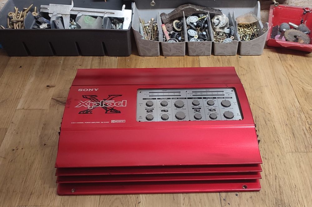 Wzmacniacz Sony XM-5040X oldschool 4/3/2 kanały Japan