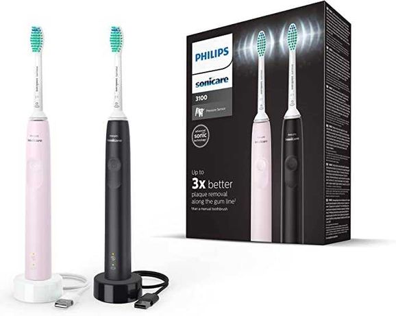 Escovas dentes elétricas Philips Sonicare 3100 - NOVA
