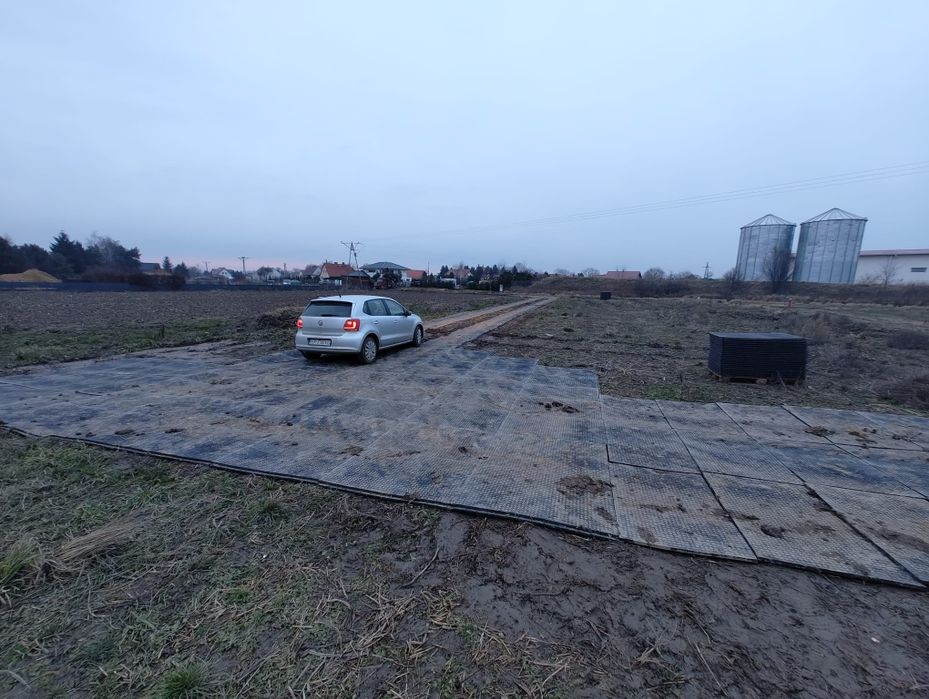 Płyty drogowe maty drogowe droga tymczasowa utwardzenie terenu