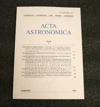 Acta Astronomica 2018 vol. 68 - Fundacja Astronomii im M. Kopernika