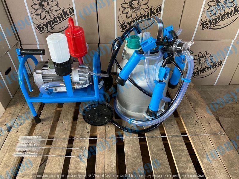 Доїльний апарат "Буренка-1 стандарт" масляний