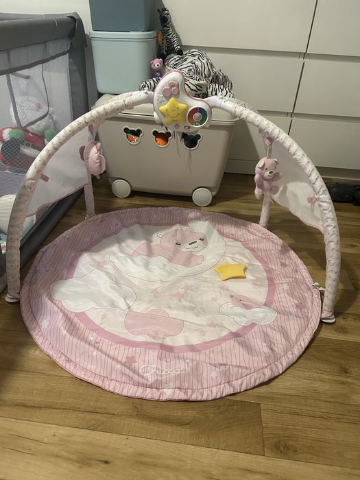 Mata dla niemowlaka chicco różowa